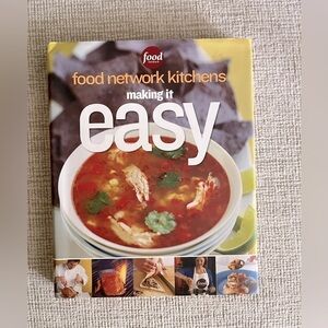 ⭐️ Cookbook: Food Network Kitchens: Making It Easy (hardcover)